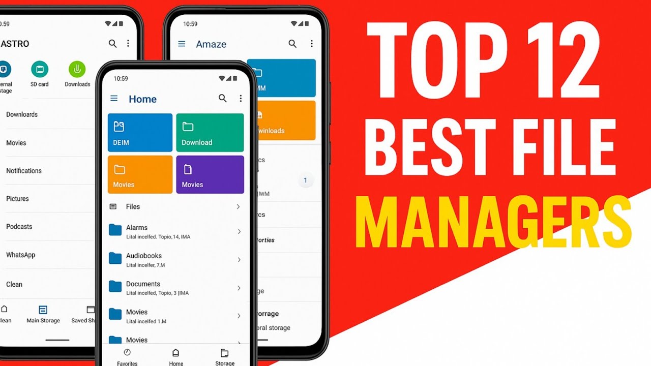 Top 12 Best File Manager Apps You Haven’t Tried Yet in 2025 – Powerful, Fast & Feature-Packed!