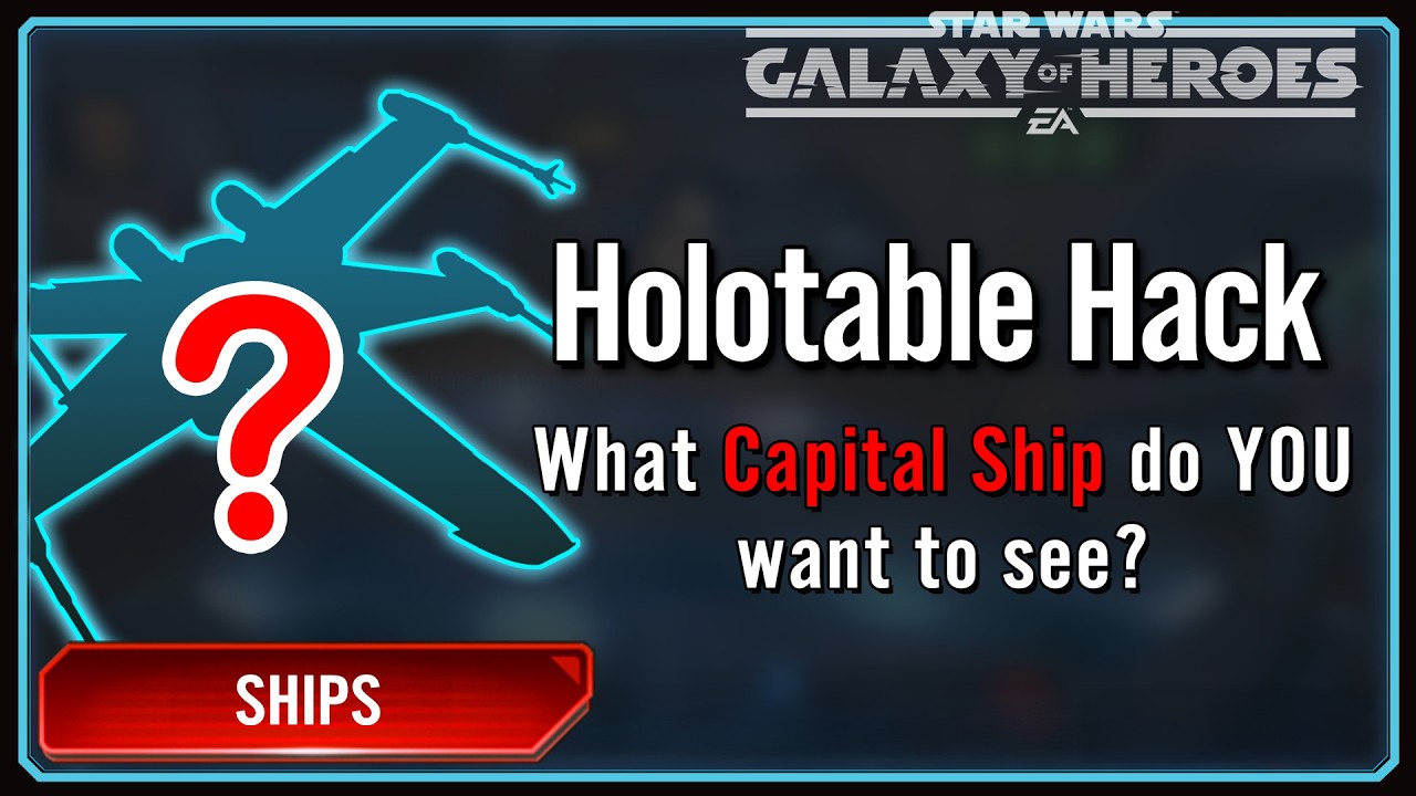 Holotable Hack 0004 - What Capital Ship Did We Add Today?