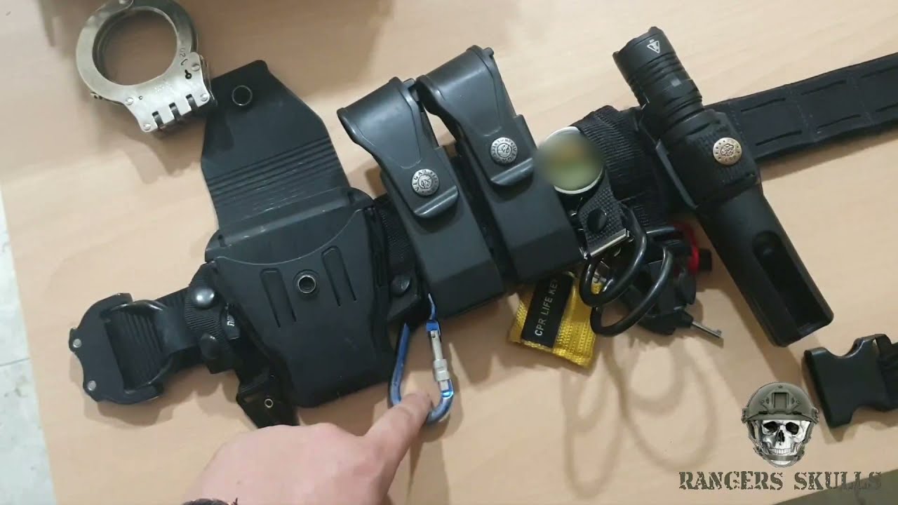 Review cinturón de servicio Rangers Skulls