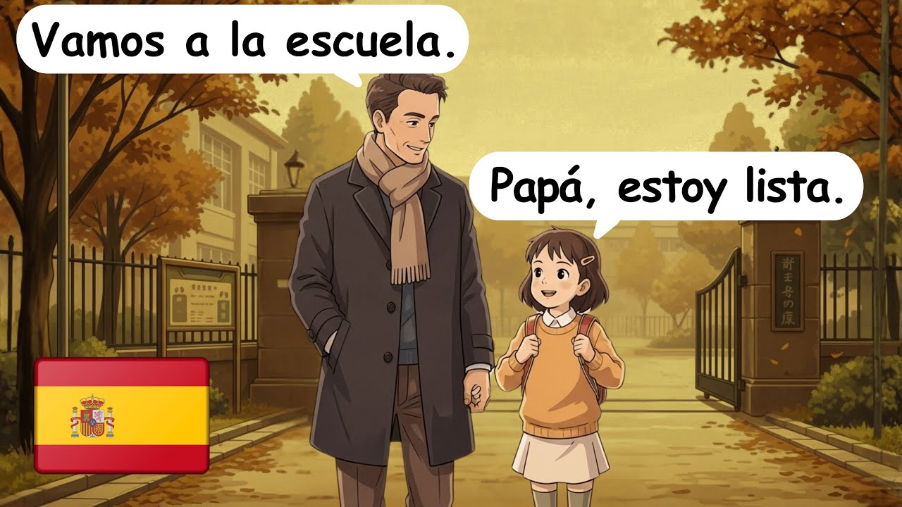 20 Minutes of Spanish Conversations for Beginners (A1–A2) | Family Daily Life