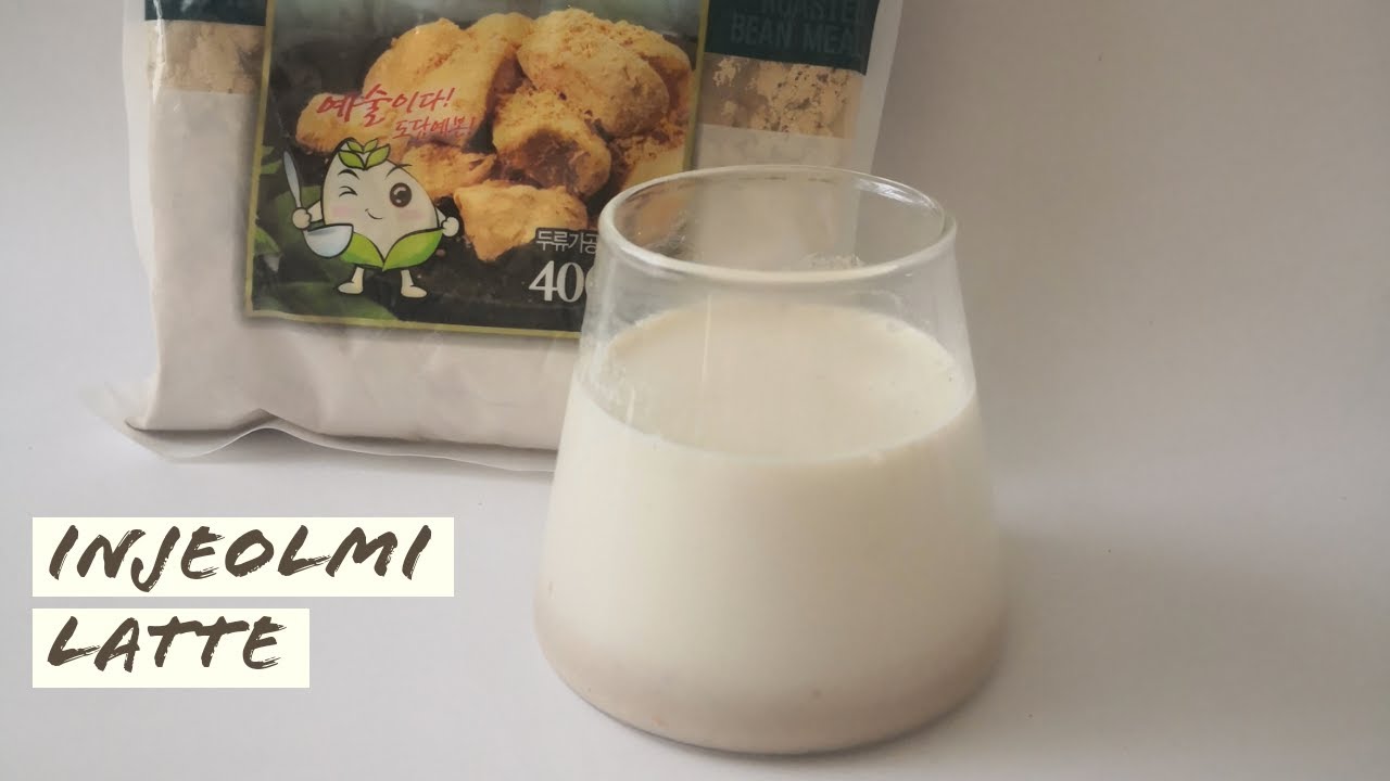 Injeolmi Latte | BTS Run Recipe 💜