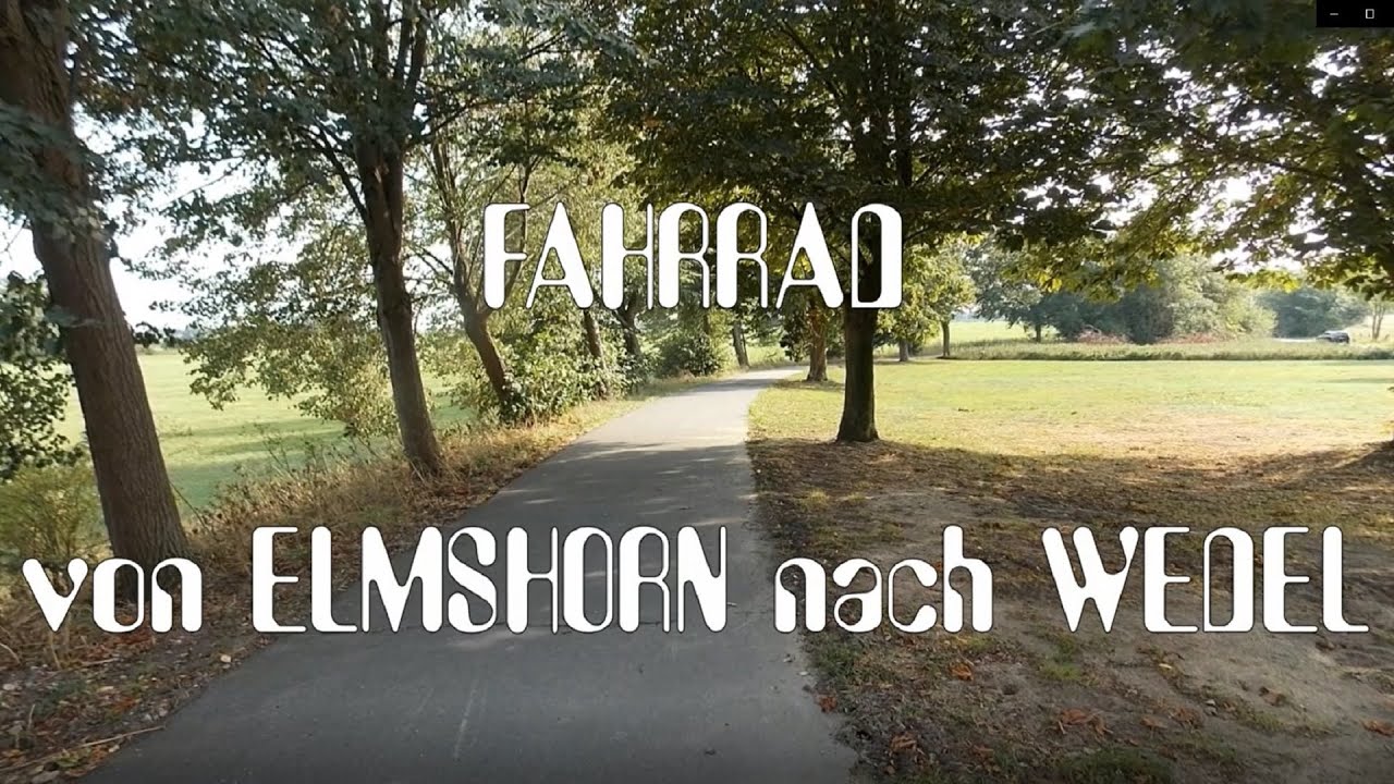 🚲 ELMSHORN - WEDEL 🚴‍♀️🚴‍♂️ #Fahrrad #Schleswig #Holstein