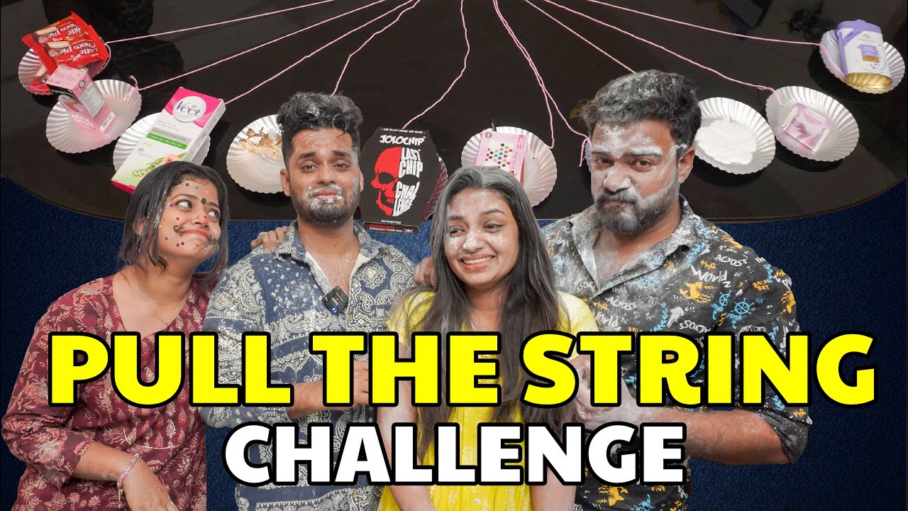 Pull the String Challenge | Ft: Lijo Chippy Kukku & Deepa