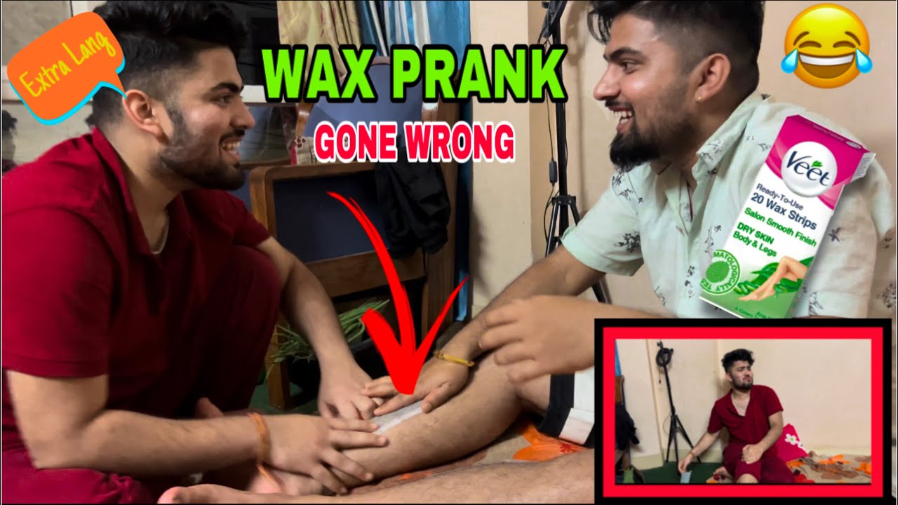 Waxing prank🤪on brothers || Got Angry🤬 || Kmwarriors