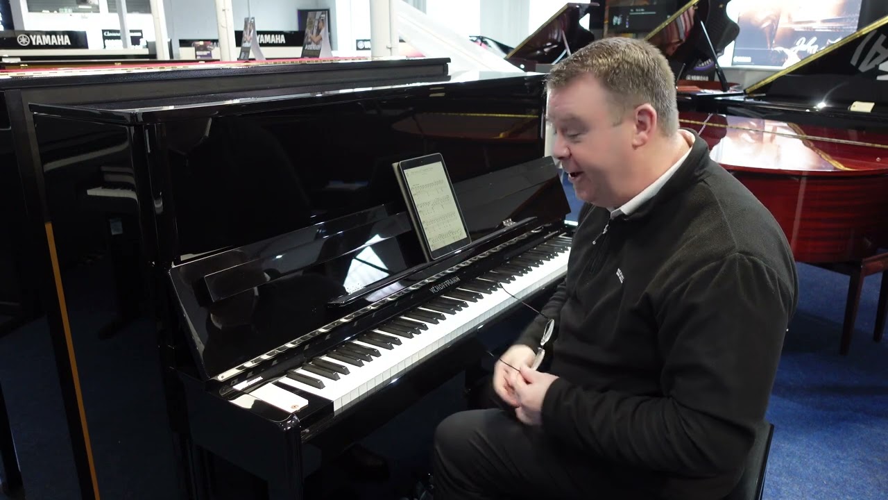 Second Hand W.Hoffmann P126 Professional Upright Acoustic Piano | Rimmers Music 