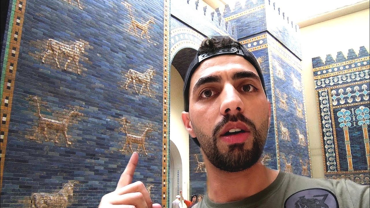 بوابة عشتار الأصلية 😍 في جزيرة المتاحف المانيا برلين  Berlin Pergamunmuseum