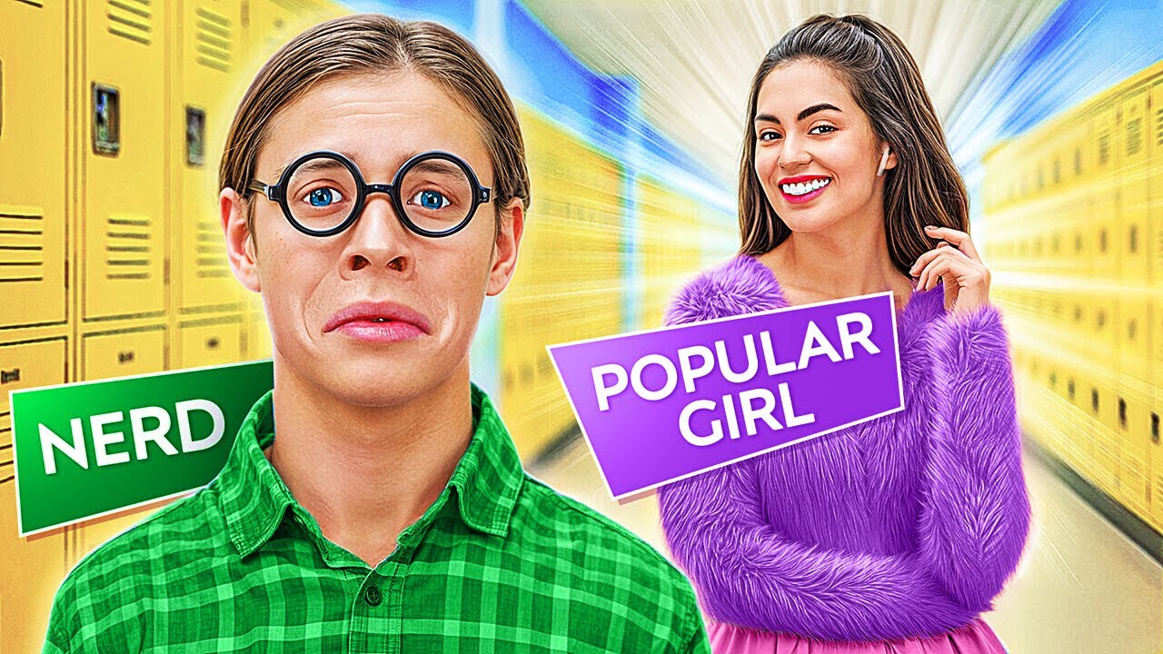 NEU 123 GO! NERD & BELIEBT IN DER SCHULE || Lustige Sch&uuml;lerprobleme