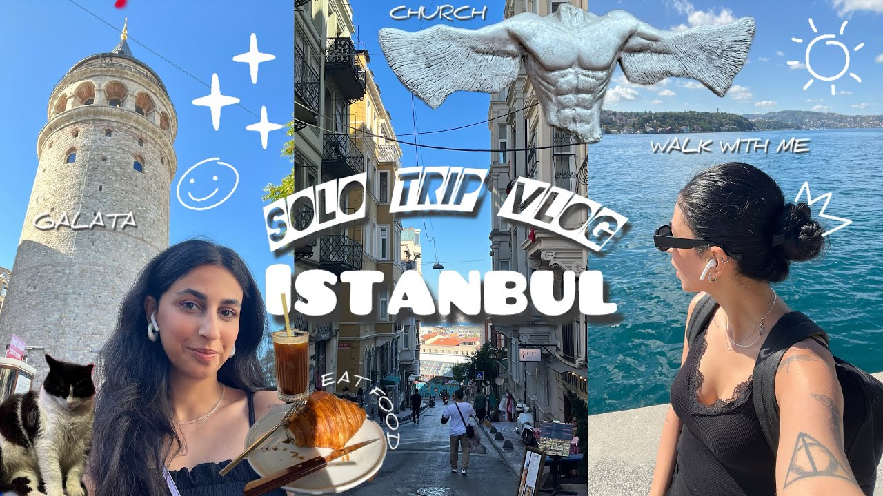 تنهایی رفتم استانبول 🤓 solo istanbul travel vlog🧳