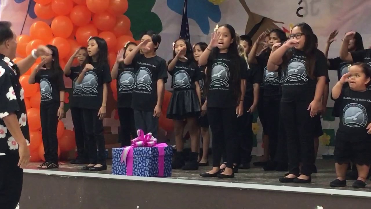 B.P. Carbullido Gate Honor choir