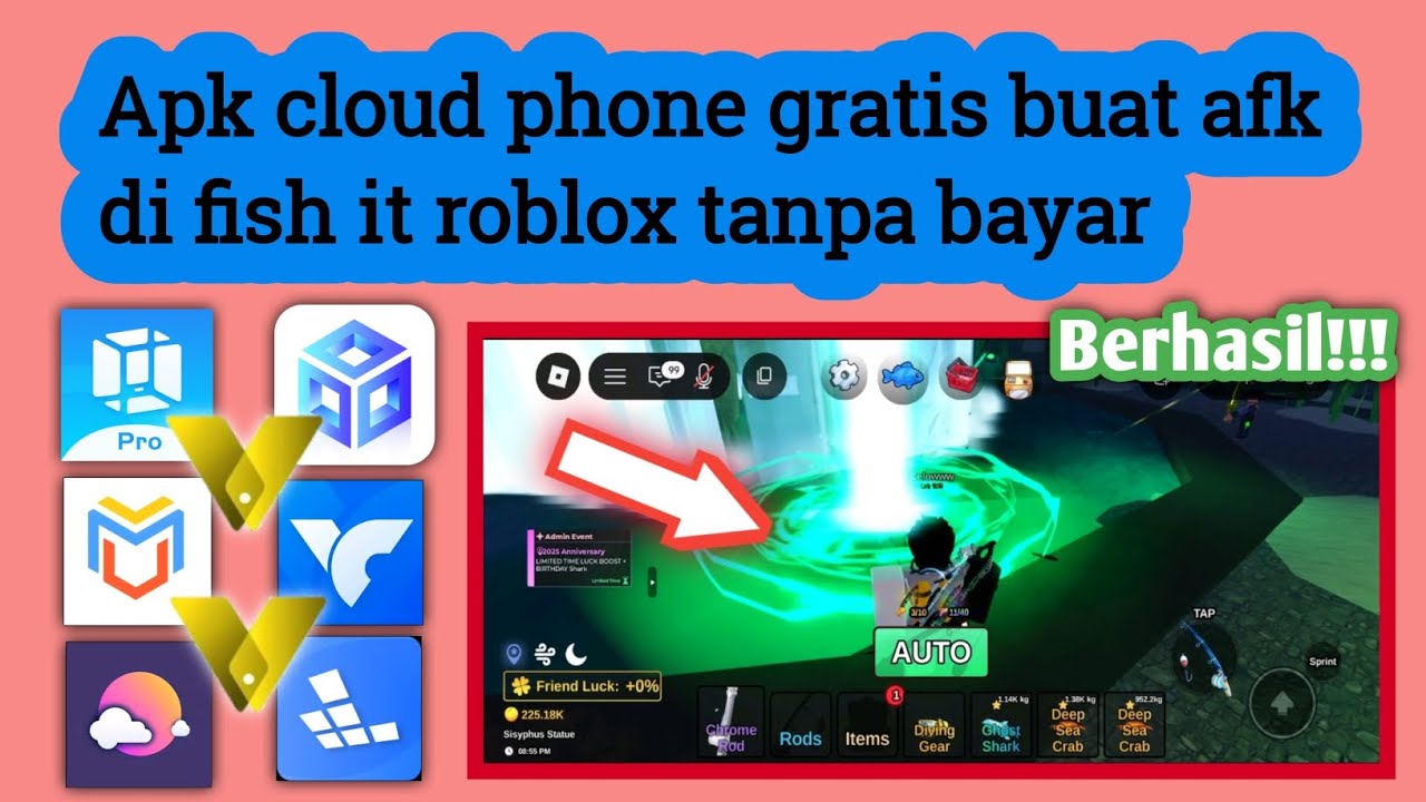 Baru‼️Apk Afk Fish It Gratis | Berhasil aplikasi afk fish it gratis