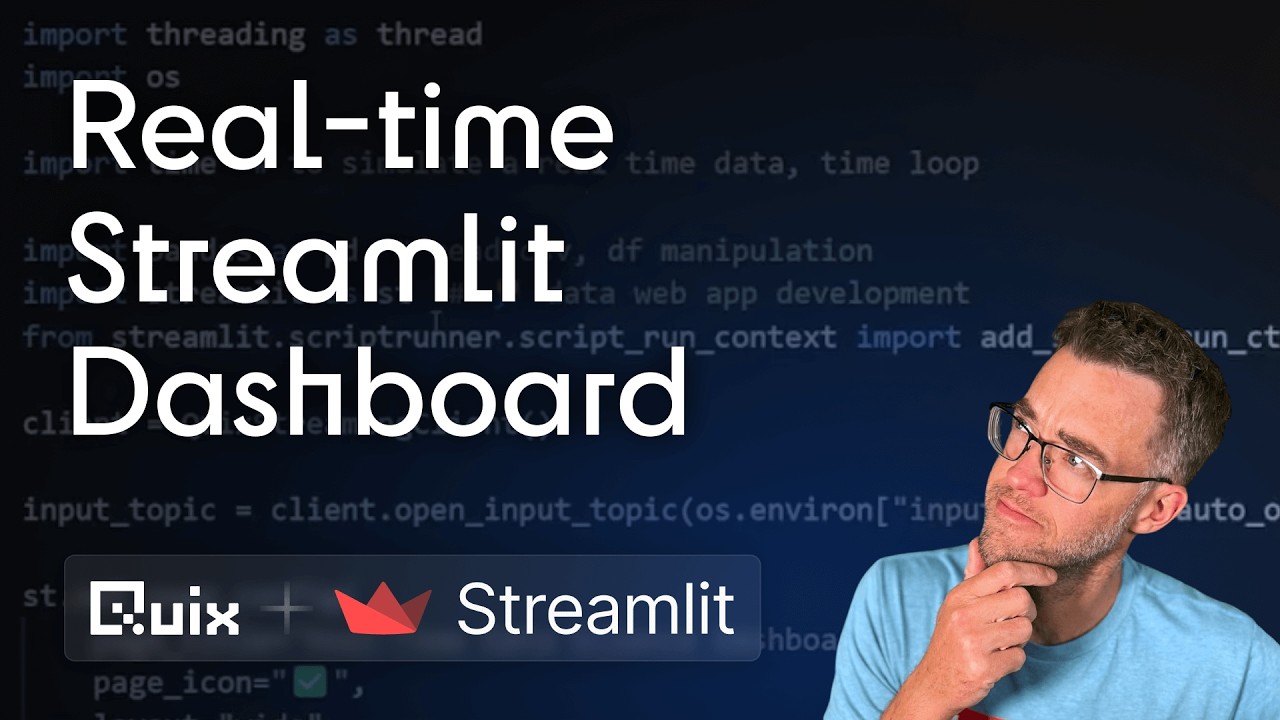 Realtime Streamlit Dashboard