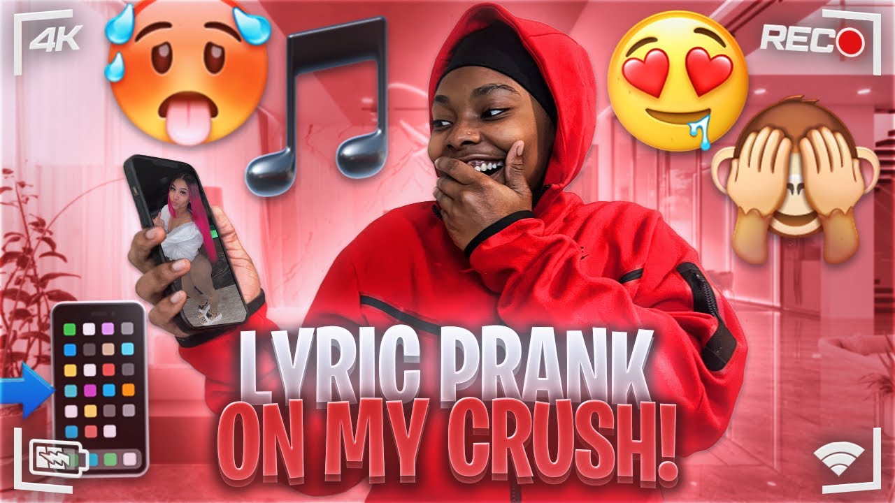 Lyric Prank On My Crush * I Think She Feeling Me* 🫠🅿️