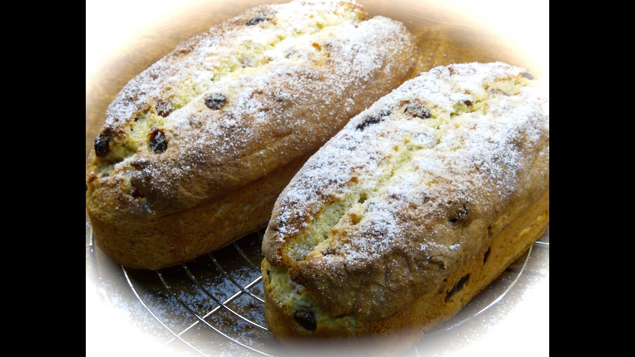 Quarkstollen   //Rezept  Deutsch & Englisch
