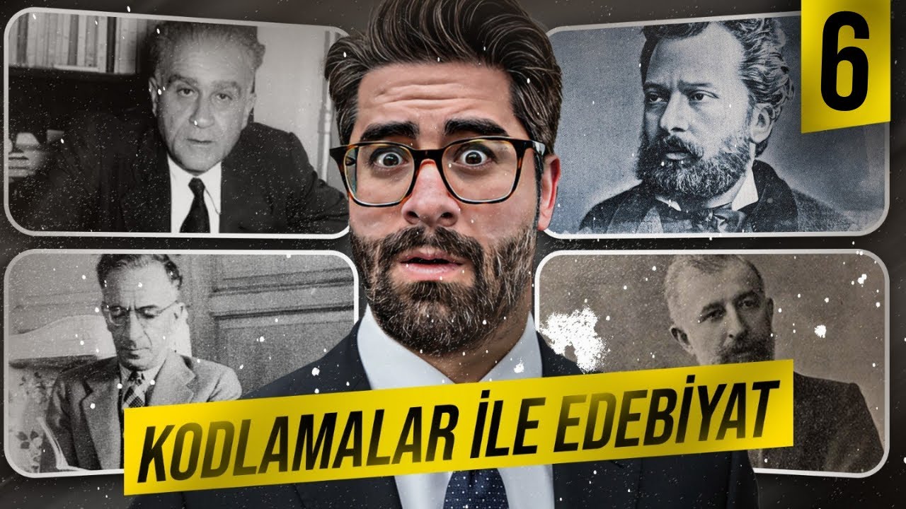 KODLAMALAR İLE EDEBİYAT 6🔥YAZAR ESER / HAFIZA TEKNİKLERİYLE AYT EDEBİYAT 2025