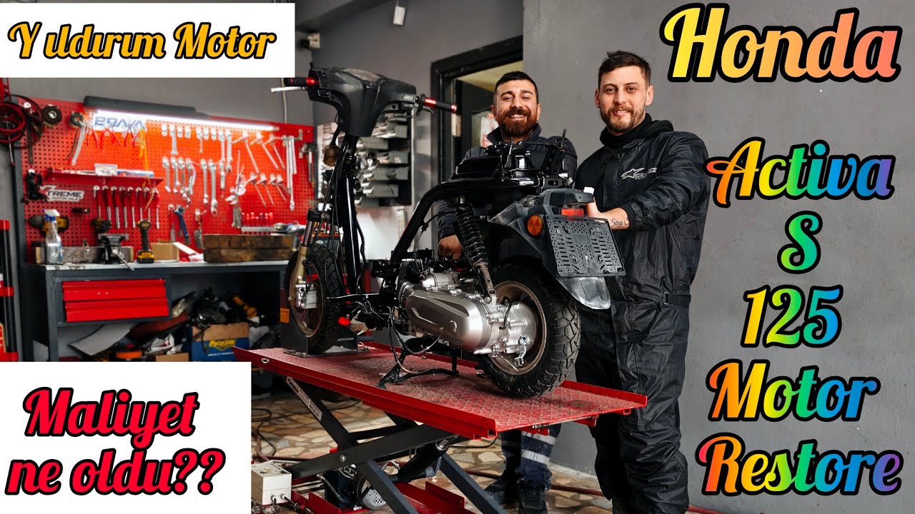 Honda Activa s 125 0 dan topladık ,Maliyet ,Aksesuarlarımız ,