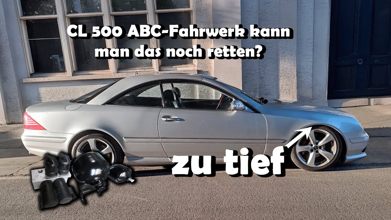 CL 500 ABC Ventile und Druckspeicher tauschen