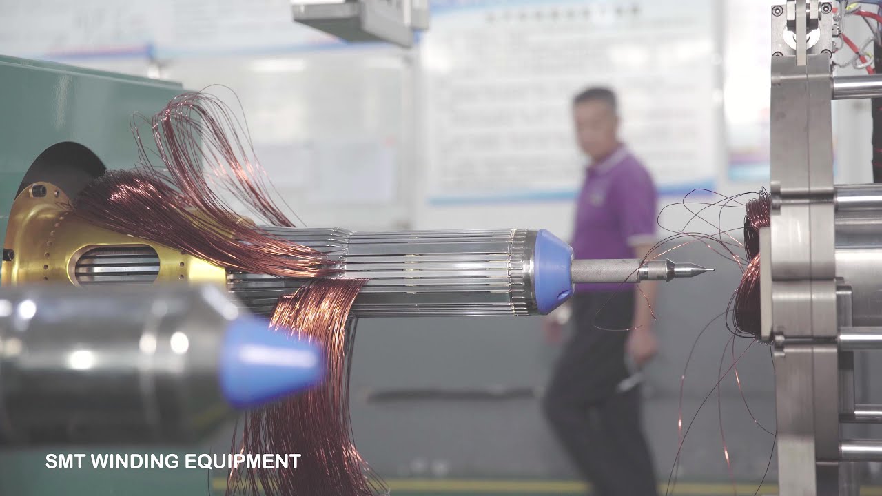 Full Automatic Electric AC Motor Assembly Inserting）-Induction Motor stator Manufacturing Technology