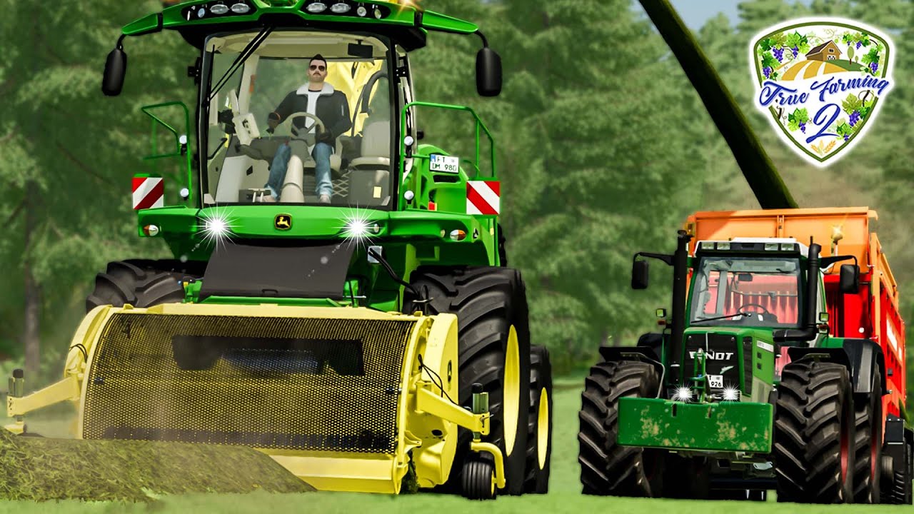 Häckseln für die BIOGAS: Der erste EINSATZ für den CLAAS AXION 960 🚜 True Farming 2 #504 | LS22
