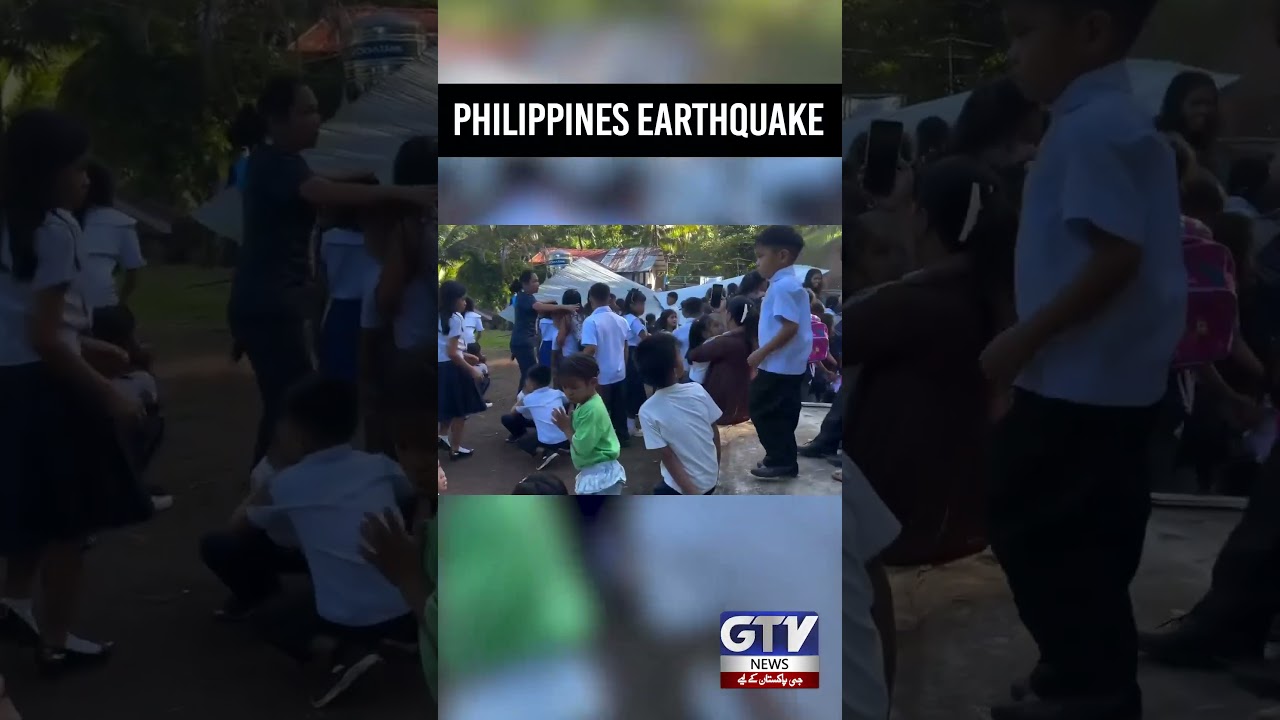 Philippines Earthquake Today | 7.8 Magnitude Quake Shakes Area | #philippines #earthquake #shorts