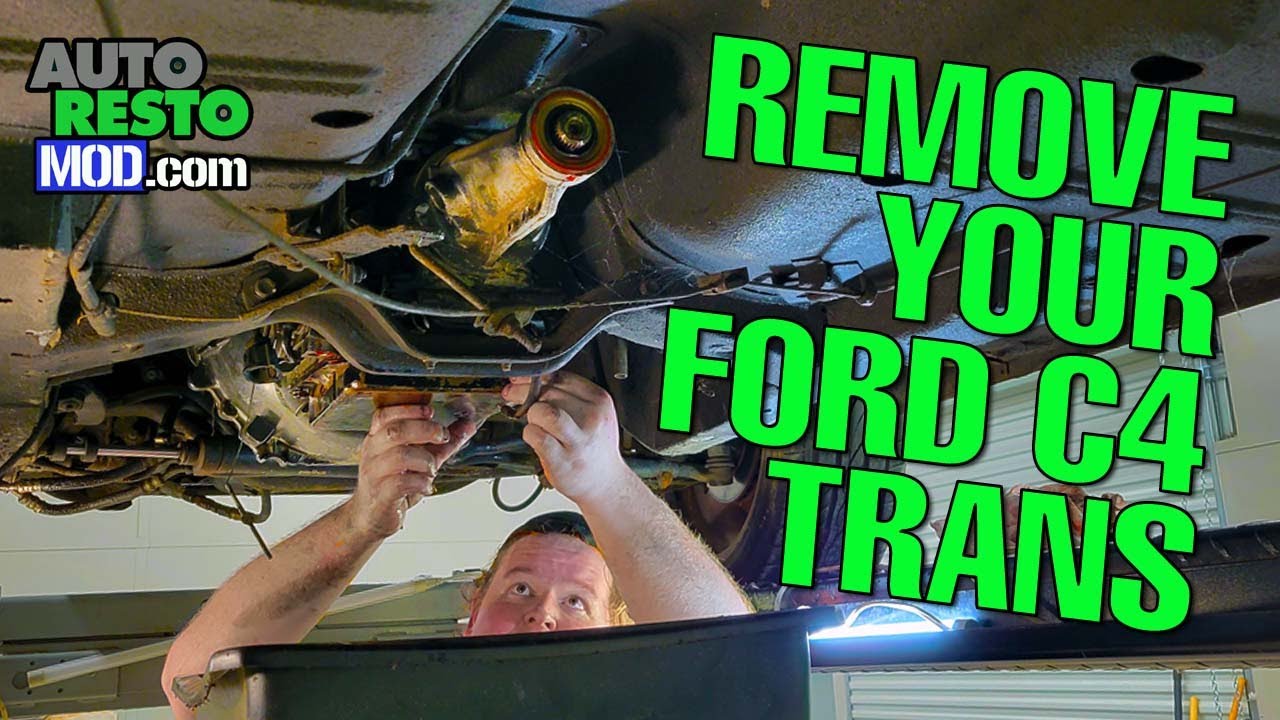 Remove Ford C4 Transmission