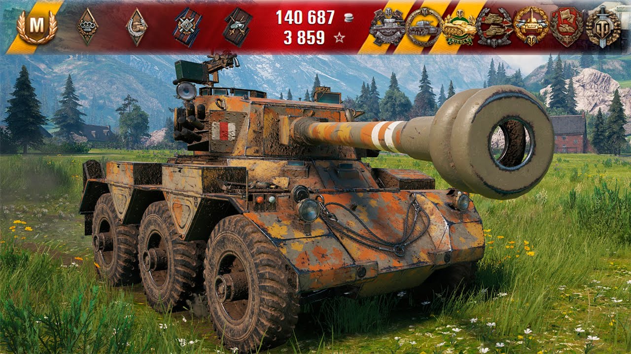FV601 Saladin • 7.8К УРОНА 7 ФРАГОВ • WoT Gameplay