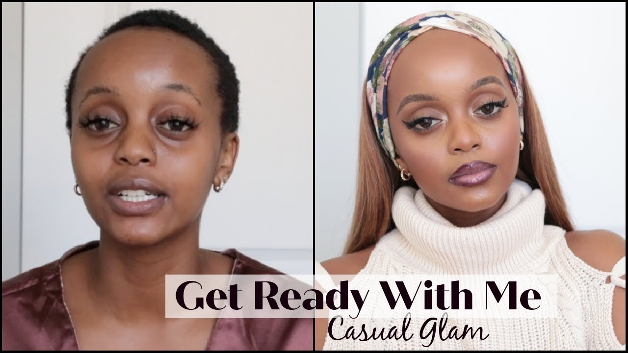 Get Ready With Me | Easy In a RUSH 15 Minutes Makeup + Hair | Klaiyi Hair
