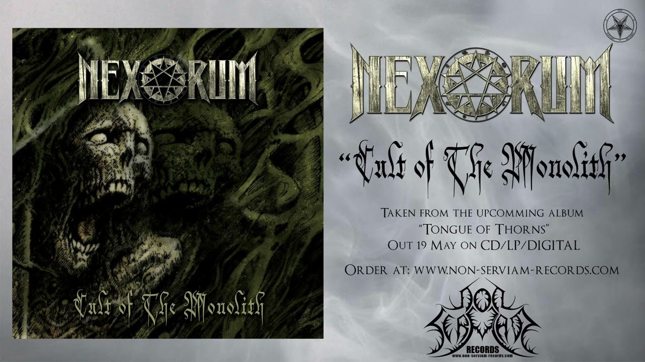 Nexorum - Cult Of The Monolith [New Single / Blackened Death Metal] HQ