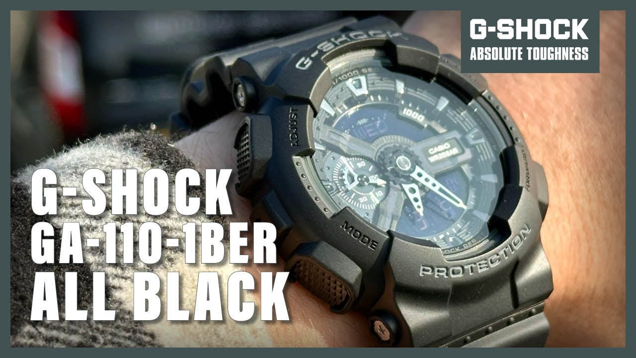 Unboxing The Casio G-Shock GA-110-1BER