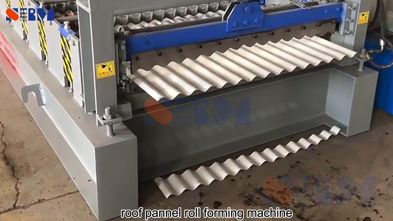 roof panel forming machine #rollformingmachine #roofpanel #roofing #roof #roofingcontractor