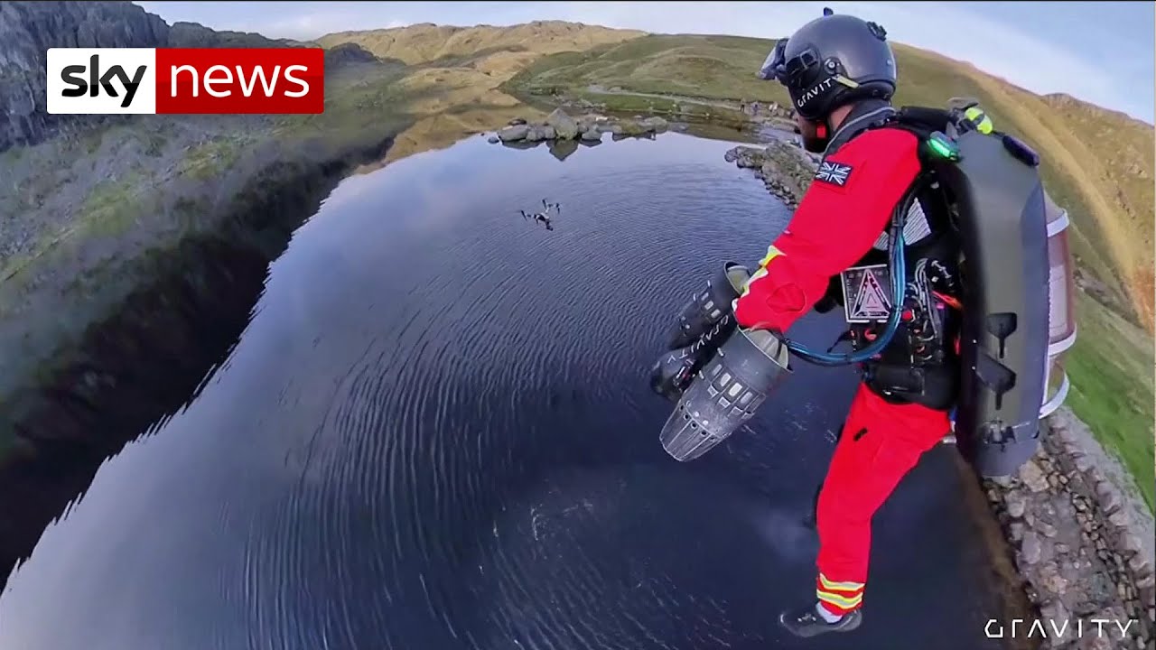 Jet-pack medics: a new way to rescue people