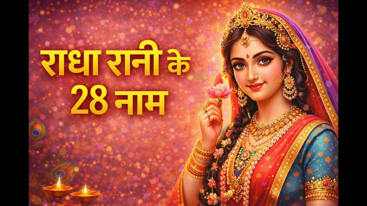 राधा रानी के 28 नाम | Radha Rani 28 Names | Radha Rani Bhajan | Radha Naam Mahima