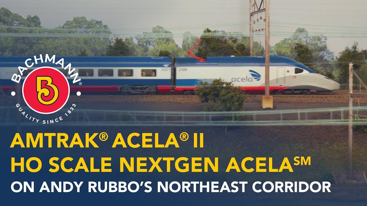 The Bachmann Amtrak® Acela® II on Andy Rubbo's Northeast Corridor