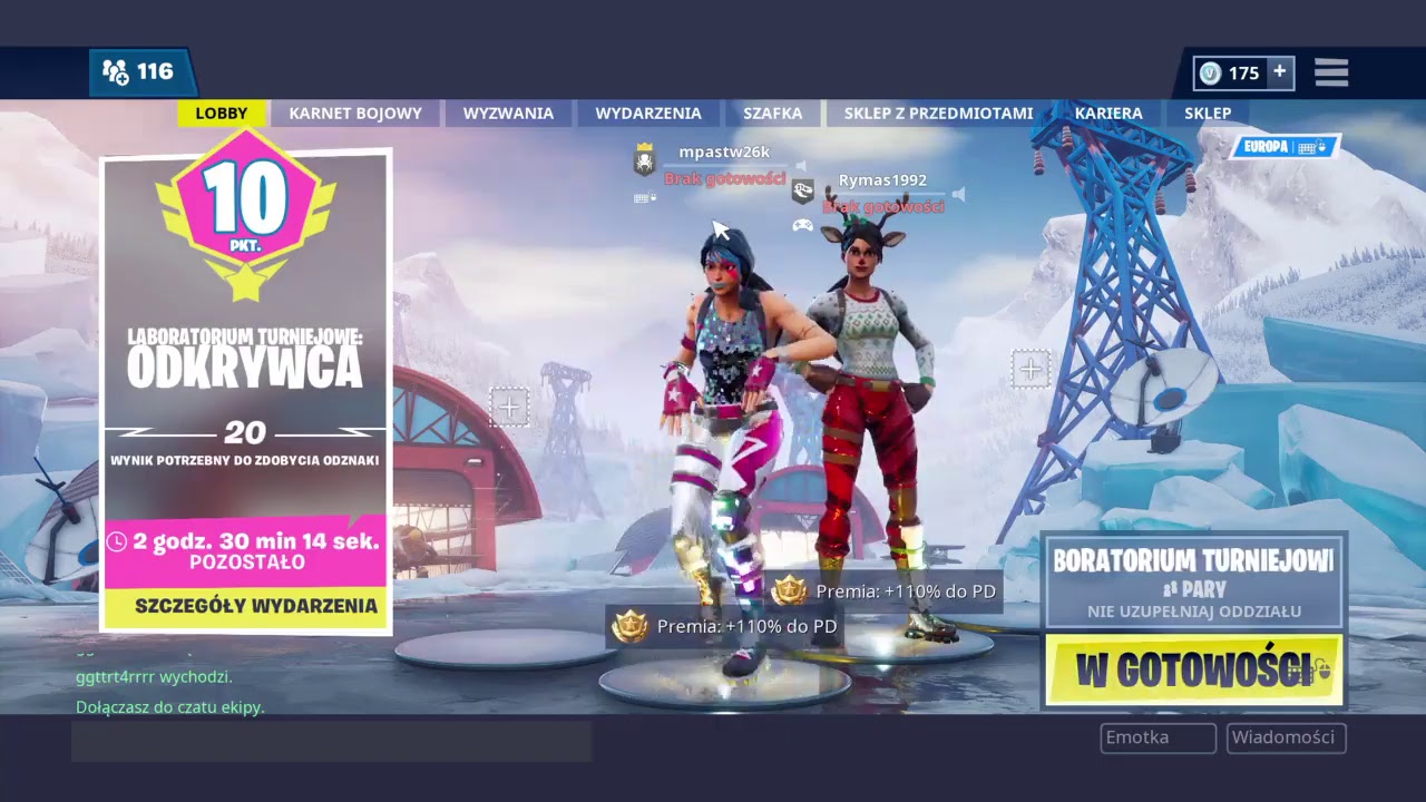 Turniej duo win 250+ Konkurs na 1000VB