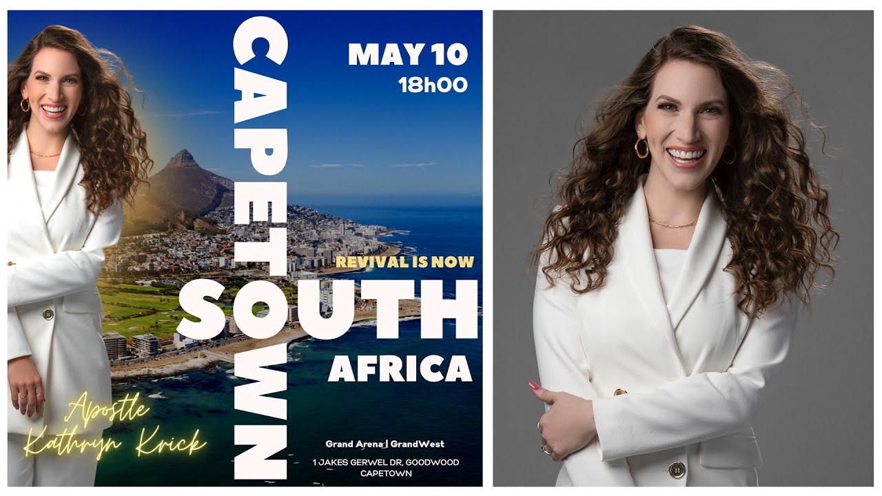 REVIVAL IS NOW CAPE TOWN! | Apostle Kathryn Krick Livestream!