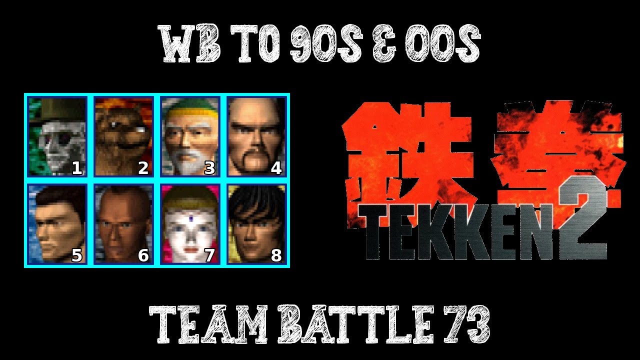 🎮 Tekken 2: Сложный уровень сложности | 🔥Режим командного боя №73 🔥| Геймплей Duckstation
