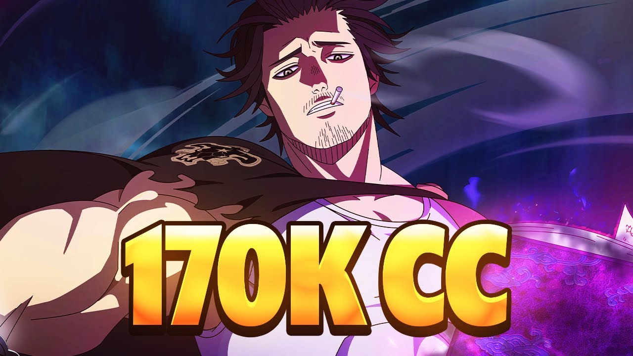 MY *170K CC TEAM* DID 200K+ DAMAGE IN PVP! INSANE RED YAMI TEAM! | Black Clover Mobile