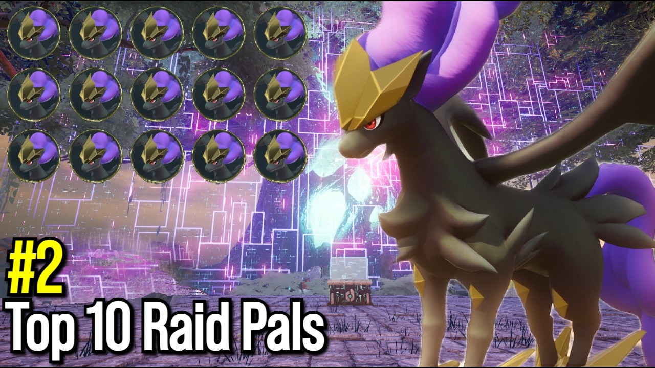 Frostallion Noct Top 10 Best Ultra Raid Pal in Palworld 1.0