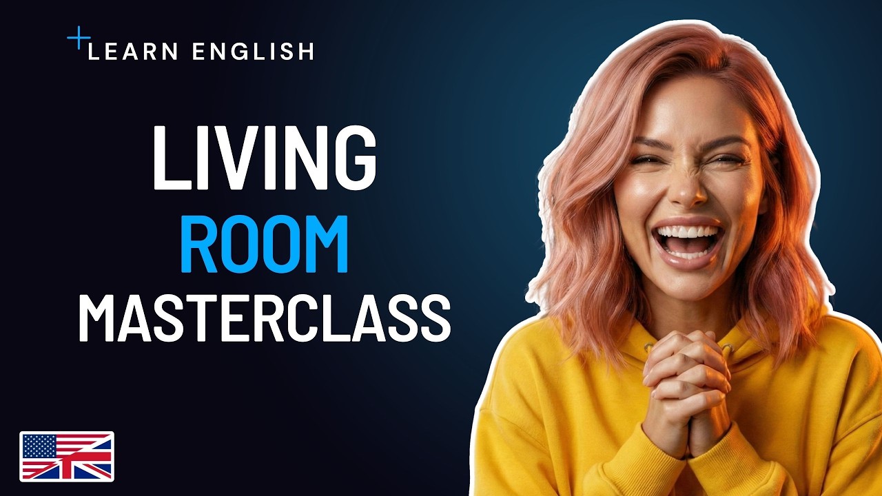 Learn 150 Living Room Words in English | English Practice for Beginners