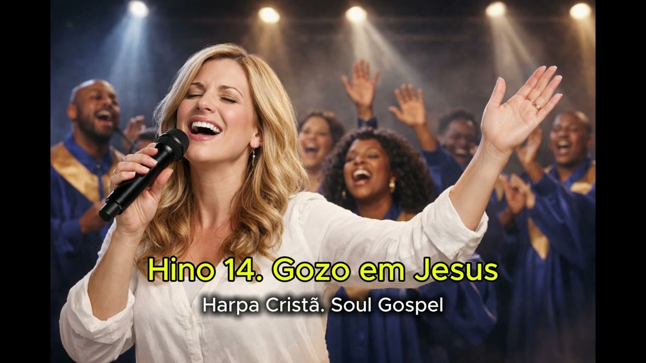 Hino 14. Gozo em Jesus  Harpa Cristã. Soul Gospel