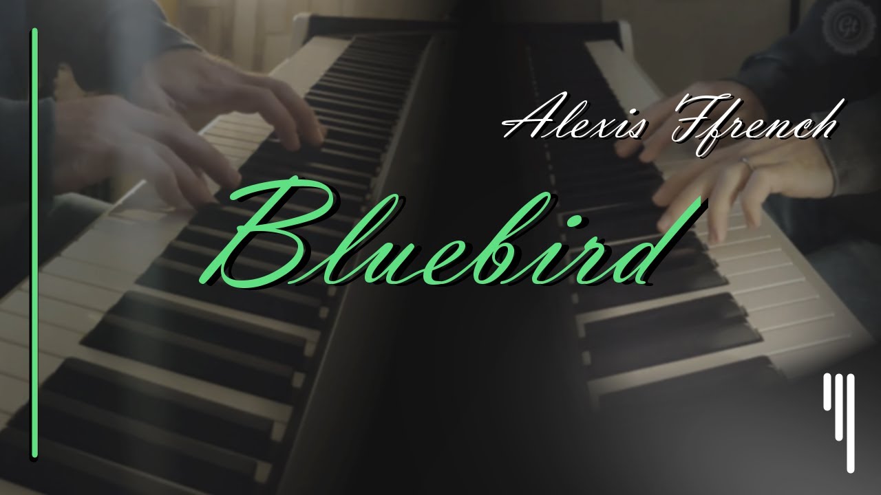 Bluebird - Alexis Ffrench \\  Piano cover - 4 Hands \\ GT Piano