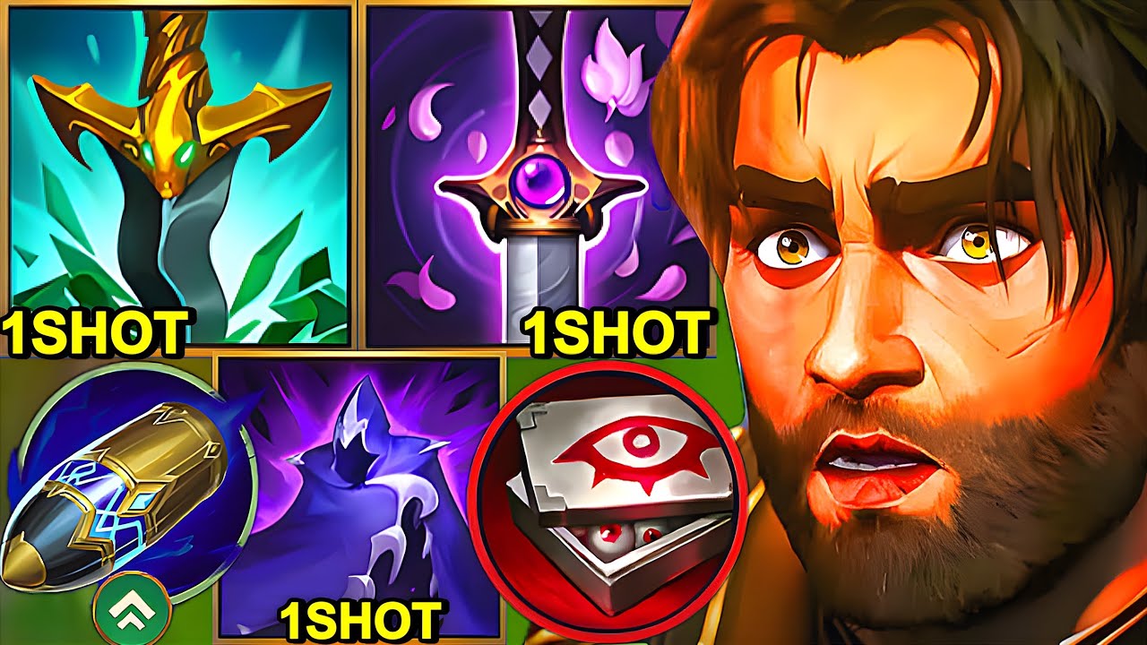 Wild Rift China Jayce - 21KILL ONE SHOT COMBO JAYCE Build Runes - Challenger Rank Gameplay