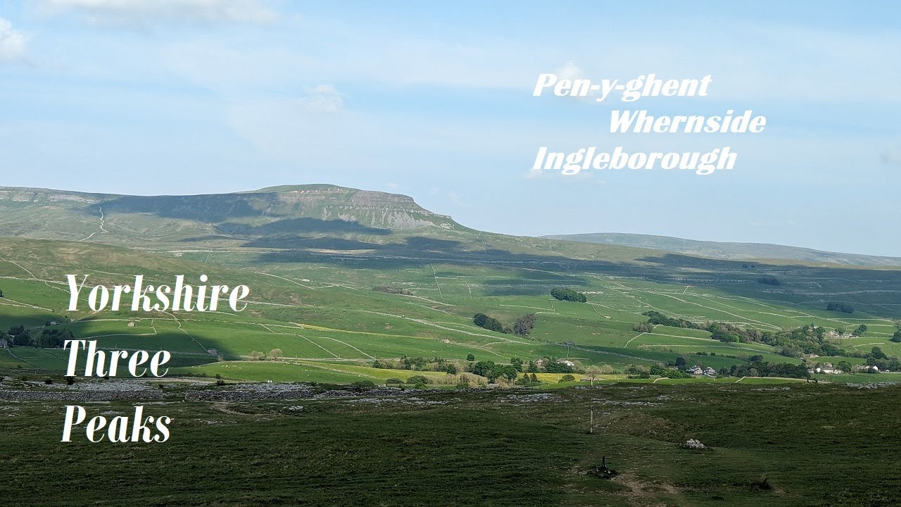 The Yorkshire Three Peaks - Pen-y-ghent, Whernside & Ingleborough