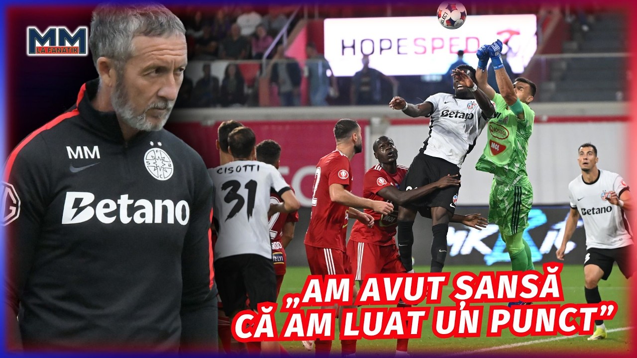 MM Stoica, ANALIZA LA SANGE dupa Sepsi - FCSB 0-0: &bdquo;AM JUCAT EXTREM DE RISCANT&rdquo;