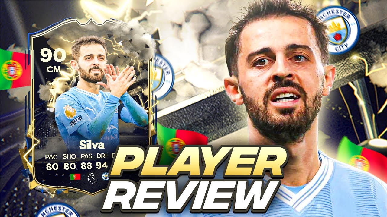 90 THUNDERSTRUCK BERNARDO SILVA PLAYER REVIEW! EAFC 24 ULTIMATE TEAM