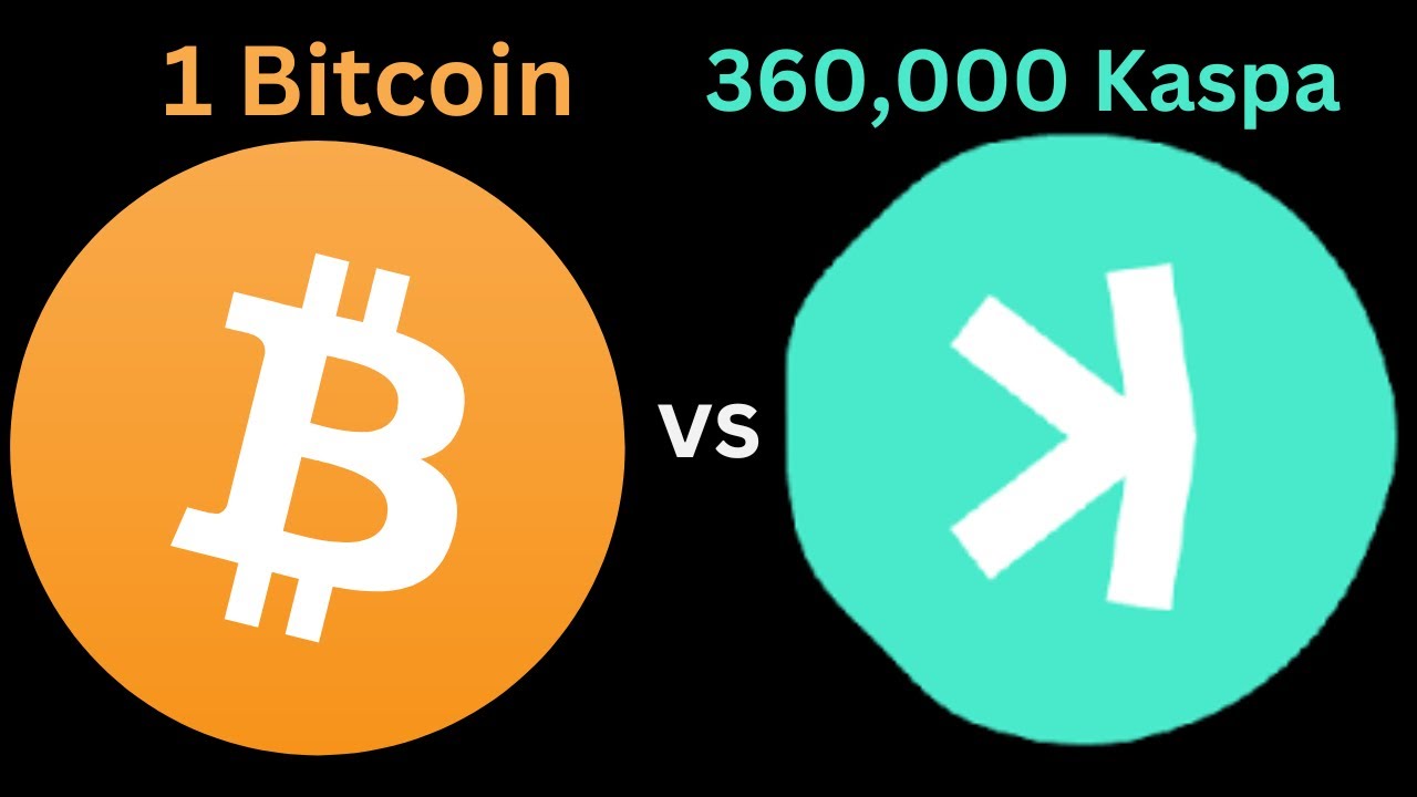 360,000 Kaspa (KAS) vs 1 Bitcoin (BTC)