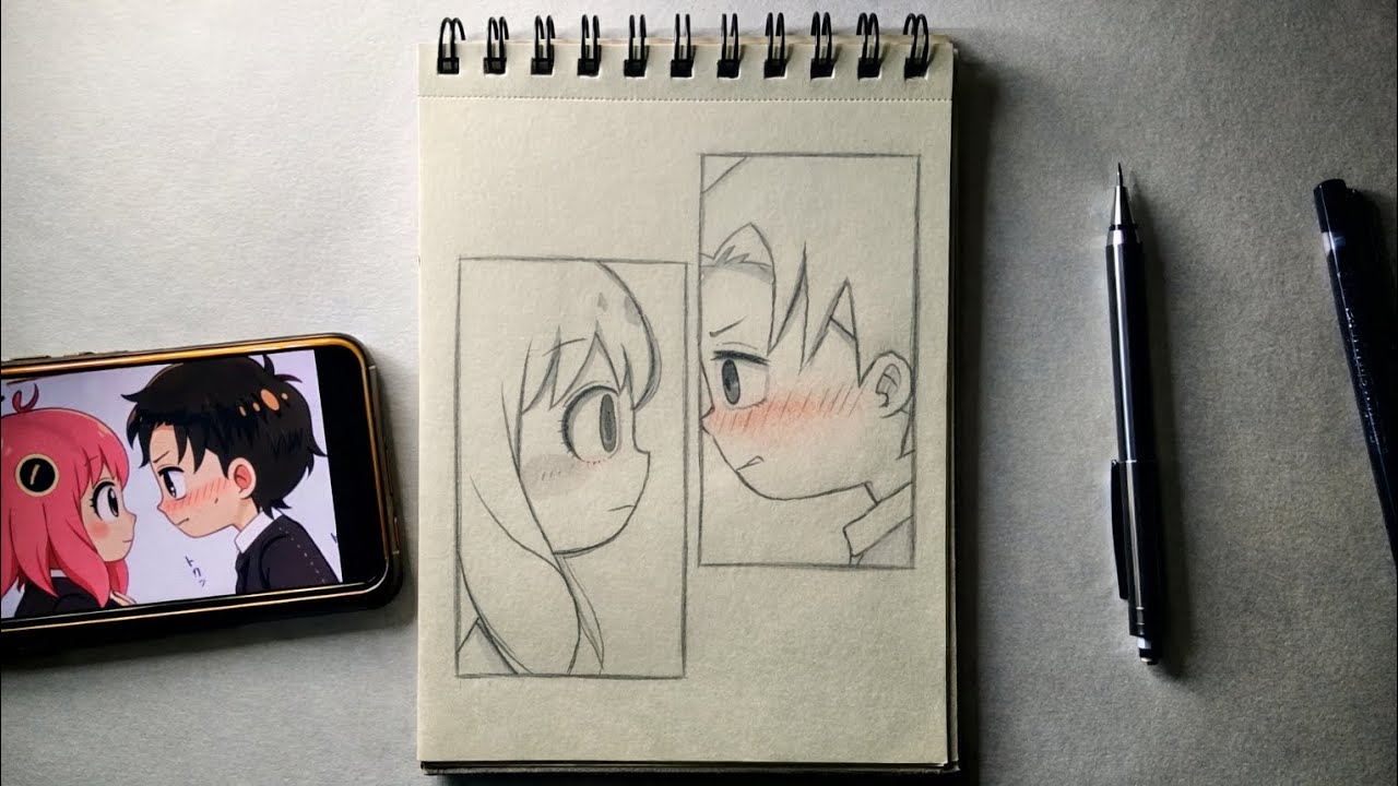 Draw Anime Characters Easily ✏️ | Step-by-Step Tutorial