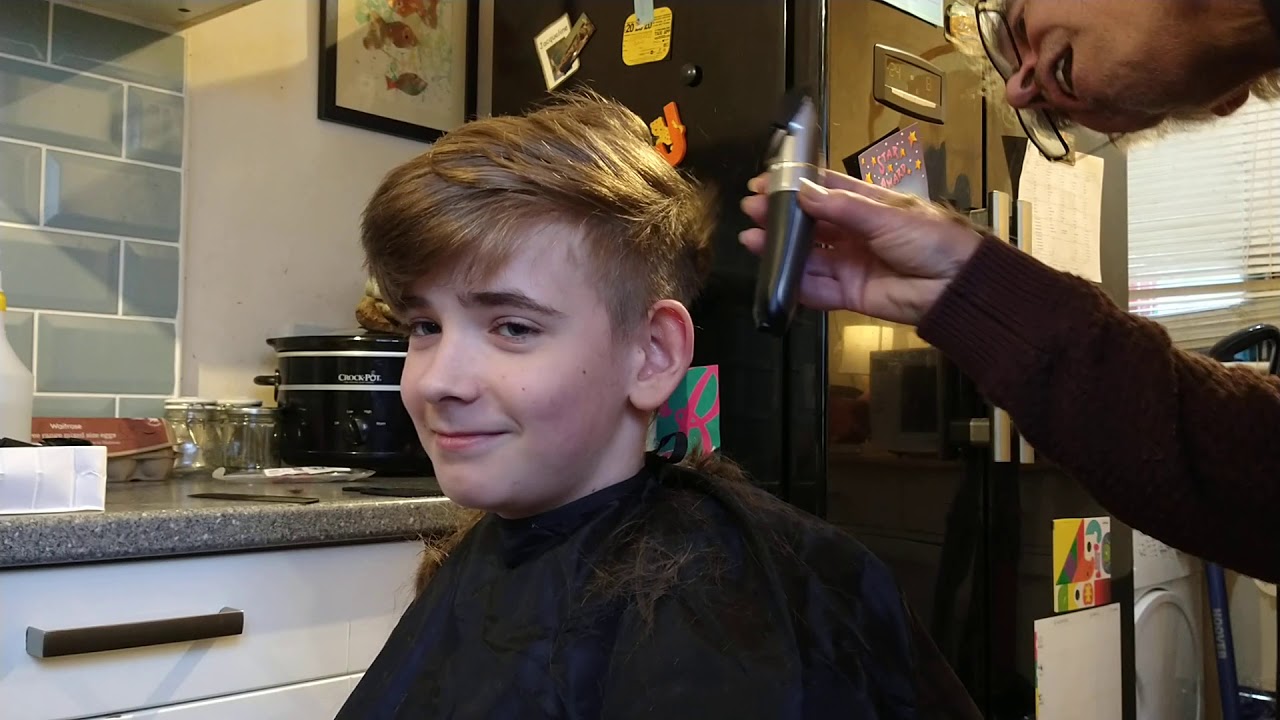 Eric's lockdown haircut (part 1)