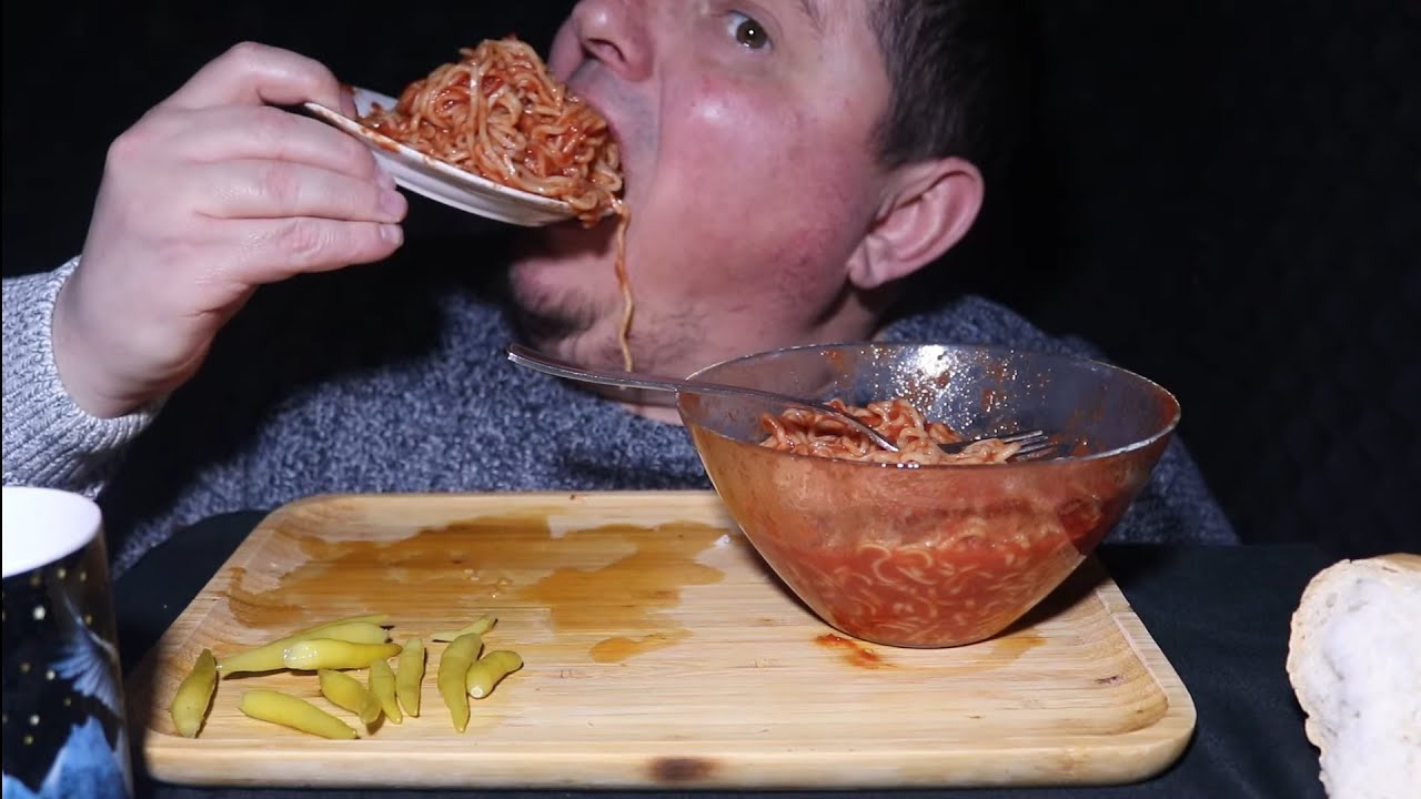 ASMR MUKBANG Kasap Sucuk Nodles #neromasmr