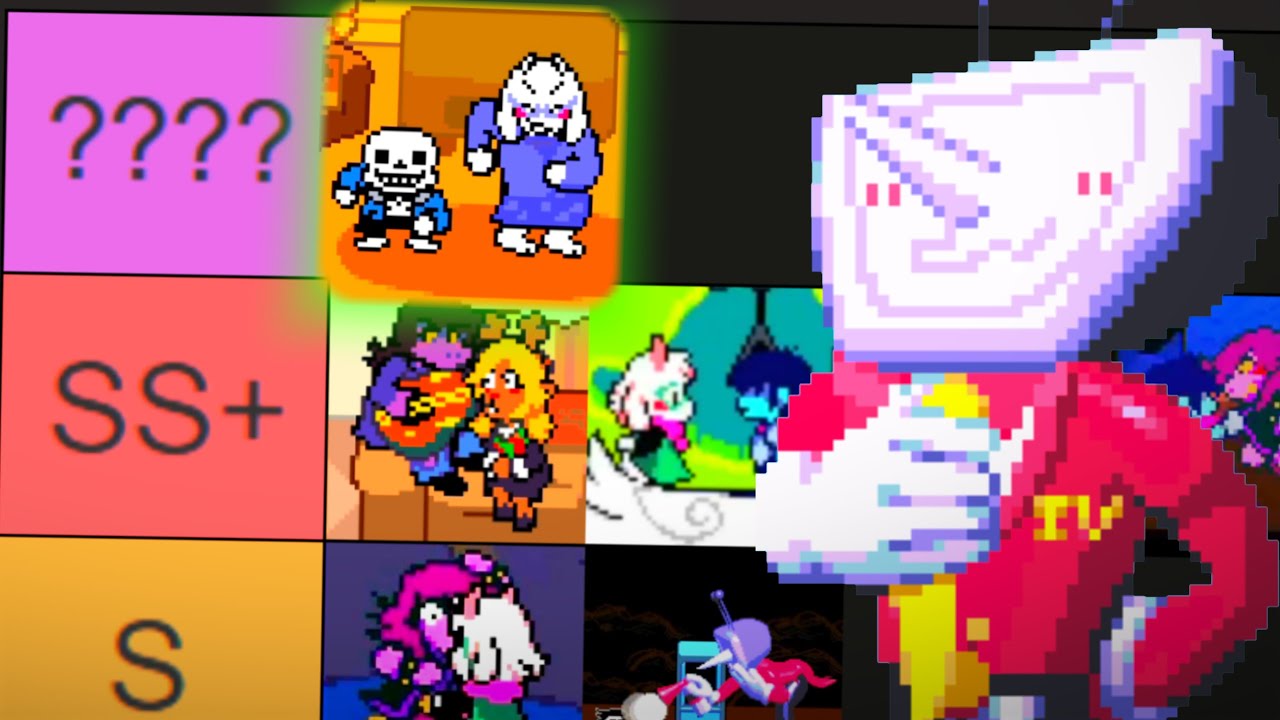 Рейтинг КАЖДОГО корабля Deltarune в списке уровней