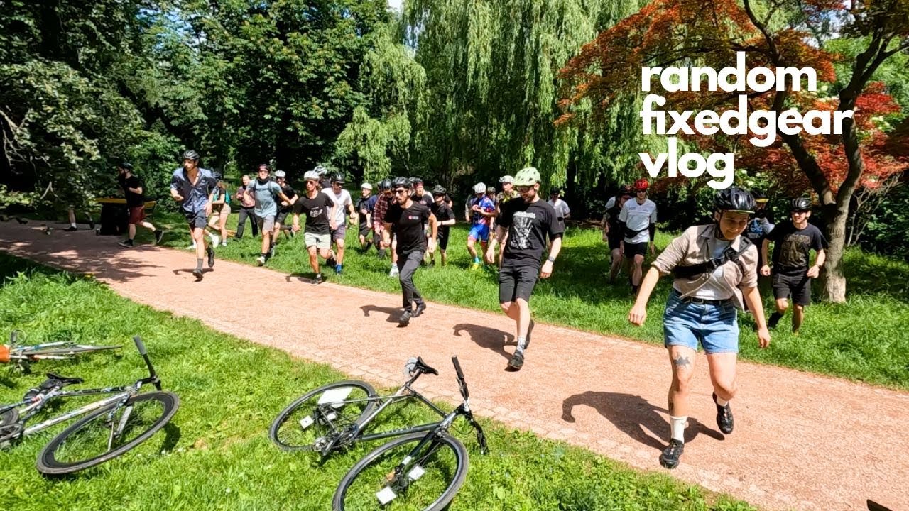Skid To Hell Alleycat | Random Fixed Gear Vlog